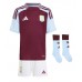 Aston Villa John McGinn #7 Hemmakläder Barn 2024-25 Kortärmad (+ Korta byxor)